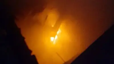 حريق هائل يلتهم شارع المأمون في الجيزة وسط استغاثات الأهالي