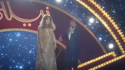 تامر حسني يظهر مع عائلته وسانت ليفانت في إعلان رمضاني جديد بمشاركة نجوم كبار