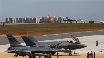 صور الأقمار الصناعية تكشف نشر عشرات المقاتلات الأمريكية في قاعدة أردنية وسط توتر مع إيران