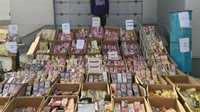 محافظة المنوفية تشن حملات موسعة ضد الألعاب النارية وتحيل المخالفين للنيابة العامة