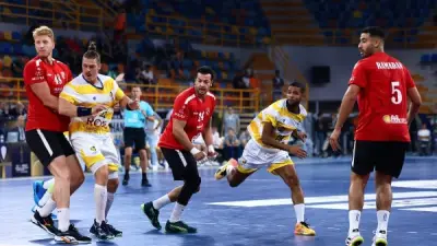 الأهلي يواجه الجزيرة في اختبار صعب بدوري محترفي كرة اليد السبت