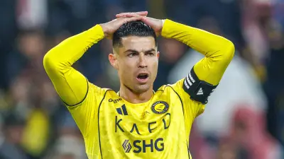 رونالدو يهدر فرصة ذهبية في مباراة النصر ضد الحزم بدوري روشن السعودي