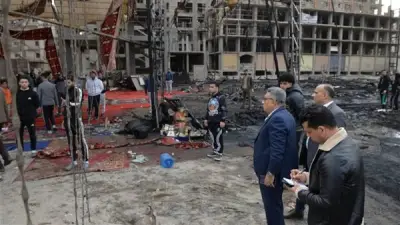 محافظ الدقهلية يتفقد حريق الخيمة الرمضانية ويؤكد: لا تهاون مع مخالفات الأمن الصناعي