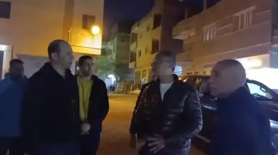 محافظ الجيزة يجري جولة ميدانية مفاجئة منتصف الليل لمتابعة حالة النظافة بالمنطقة