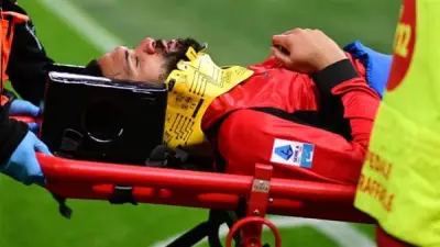 إصابة خطيرة لروبن لوفتوس تشيك تهدد مستقبله مع إيه سي ميلان في الدوري الإيطالي