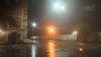 أمطار متوسطة تهطل على مرسى مطروح مع تحذيرات من تقلب الأحوال الجوية