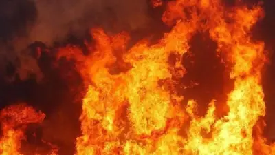 المعمل الجنائي يفحص حريق محل مراتب بالقناطر الخيرية بسبب ماس كهربائي