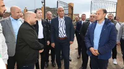 محافظ كفر الشيخ يتفقد مركز شباب خان الجني ضمن مشروعات حياة كريمة في مطوبس