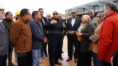 محافظ مطروح يتفقد مشروع تطوير كوبري روميل تمهيدًا لافتتاحه في مايو القادم