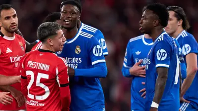 عقوبة مؤقتة من اليويفا لجيانلوكا بريستياني بسبب مزاعم عنصرية ضد فينيسيوس جونيور