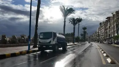 أمطار رعدية تضرب ثلاث محافظات وتؤثر على القاهرة الكبرى في طقس متقلب