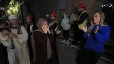 ريهام سعيد تقدم جهاز عروسة كامل لفتاة وتفاجئها بزفة بالطبل والمزمار البلدي