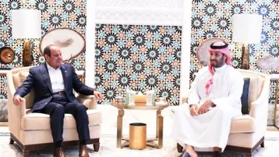 مصر والسعودية تؤكدان رفض تهجير الفلسطينيين وتسريع إعمار غزة في لقاء السيسي وبن سلمان