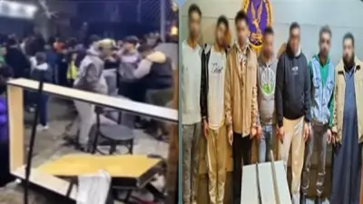 مشاجرة عنيفة بسبب 