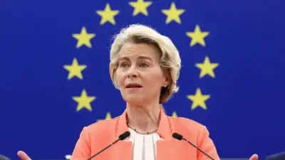 رئيسة المفوضية الأوروبية تؤكد دعم أوكرانيا مالياً وعسكرياً في زيارتها العاشرة لكييف