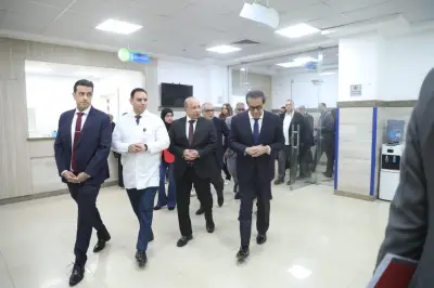 وزير الصحة: وحدة السكتة الدماغية بمستشفى العاصمة نموذج رائد في رعاية المرضى