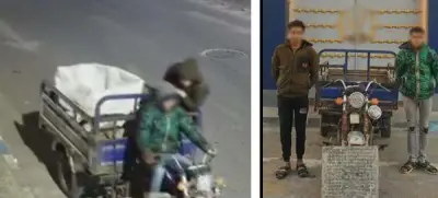 ضبط شخصين بمطرقة لسرقتهما غطاء بالوعة صرف صحي في حادثة غريبة