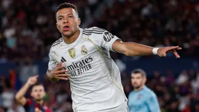 غياب مبابي عن ريال مدريد أمام بنفيكا في إياب دوري الأبطال بسبب إصابة ركبة