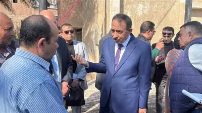 محافظ سوهاج يتفقد المشروعات الخدمية بجهينة ويحيل رئيس قرية عنيبس للتحقيق