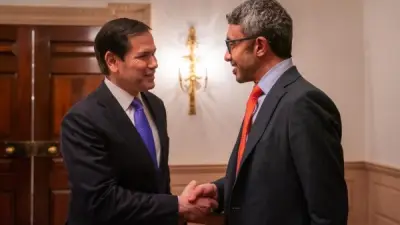 نائب الرئيس الأمريكي جيه دي فانس يستقبل وزير خارجية الإمارات في واشنطن لتعزيز التحالف الاستراتيجي