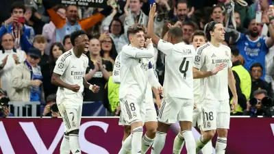 فينيسيوس جونيور يرقص على جثة بنفيكا ويحقق فوزاً تاريخياً لريال مدريد في دوري الأبطال