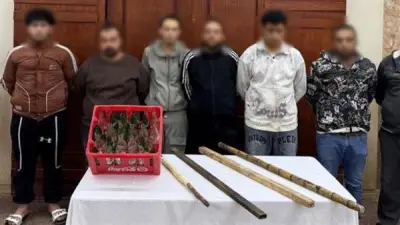 مشاجرة عنيفة في مدينة نصر بسبب خلاف على ركن دراجة نارية