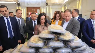 وزيرة التضامن الاجتماعي تتفقد مقر إطعام جماعي في إمبابة وتكشف عن مبادرات رمضان