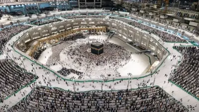 بث مباشر لصلاة المغرب من الحرم المكي في تاسع أيام رمضان