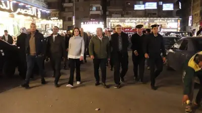 نائبة محافظ الجيزة تقود حملة مفاجئة لضبط مركبات إلقاء المخلفات في فيصل