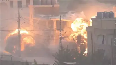 غارة إسرائيلية شرقي خان يونس وتصعيد أمريكي إيراني في الشرق الأوسط