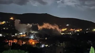 طيران الاحتلال الإسرائيلي يشن غارات متواصلة على جنوب وشرق لبنان ويوقع شهداء وجرحى