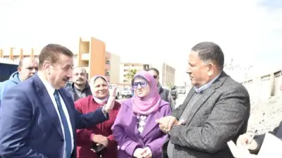 محافظ بورسعيد يوجه ببدء أعمال رفع الرتش في منطقة أرض السيد متولي بالقابوطي