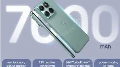 موتورولا تعلن عن هاتف Edge 70 Fusion ببطارية 7000 مللي أمبير وكاميرا سوني متطورة