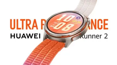 هواوي تطلق ساعة GT Runner 2 للعدائين: 14 يومًا دون شحن ودقة تتبع متطورة