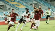 جاستيش أرثر يسجل هدف التقدم لسيراميكا في مرمى الزمالك بكأس مصر