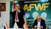 وزير الرياضة يهنئ شريف مصطفى بفوزه برئاسة الاتحاد الأفريقي للووشو كونغ فو