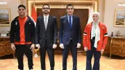 وزير الرياضة يكرم بطلين مصريين بعد إنجاز تاريخي في كأس العالم للجودو