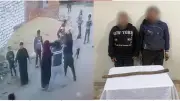 خلافات الجيرة تتحول إلى مشاجرة عنيفة في البحيرة باستخدام عصا خشبية