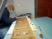 المتحف المصري بالتحرير ينهي أعمال ترميم بردية الكاتب أوسر حات مس