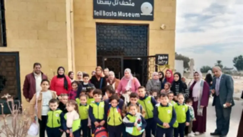 متحف تل بسطا بالزقازيق ينظم 11 جولة إرشادية لـ 197 طالباً من ذوي الهمم