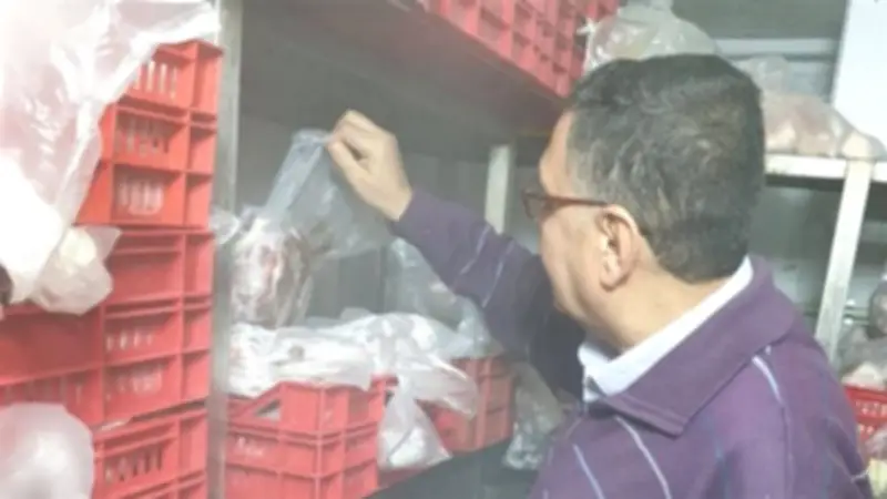 ضبط 13.5 طن لحوم مجهولة المصدر في حملة تفتيشية بالشرقية