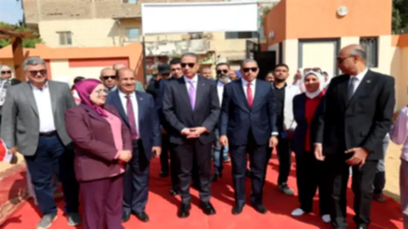 محافظ الجيزة يفتتح مدرستي لغات في الطالبية تضمان 144 فصلاً دراسياً جديداً