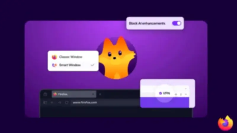 موزيلا تطلق فايرفوكس 149 مع VPN مجاني مدمج وميزات ذكاء اصطناعي متقدمة