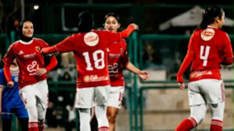 فريق الناشئات 2007 بالأهلي يتأهل لنهائي بطولة الجمهورية بعد فوز ساحق على رع