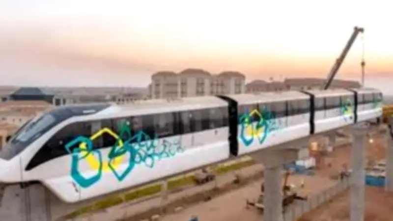 الرئيس السيسي يفتتح مونوريل شرق النيل: 22 محطة و56.5 كم يعمل بدون سائق