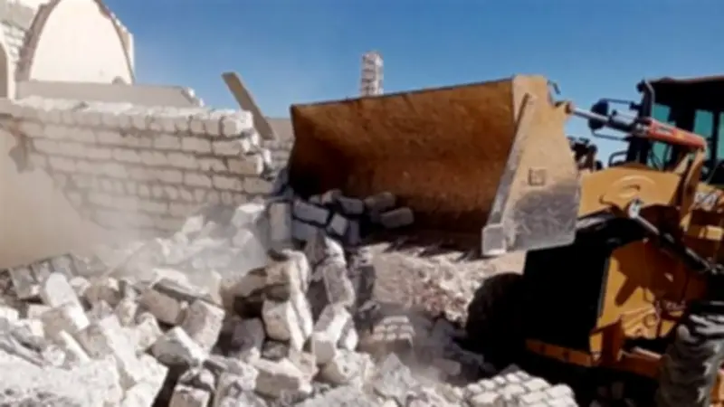 الوادي الجديد ينهي المرحلة الثانية من الموجة ـ28 لإزالة 21 حالة تعدٍ على أملاك الدولة