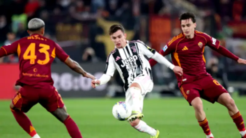 تعادل دراماتيكي بين روما ويوفنتوس في الدوري الإيطالي ينتهي 3-3
