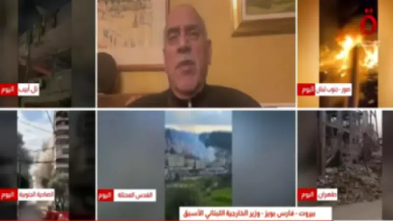 وزير خارجية لبنان الأسبق: إسرائيل تنفذ 30 إلى 40 اعتداء جوياً يومياً على لبنان