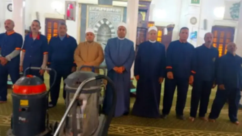 أوقاف بني سويف تشرف على نظافة 485 مسجدًا للتهجد و189 للاعتكاف في رمضان