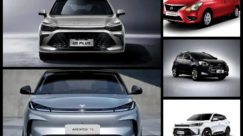 أرخص 5 سيارات زيرو في مصر تحت 800 ألف جنيه: خيارات متنوعة تجمع بين التقليدية والكهربائية